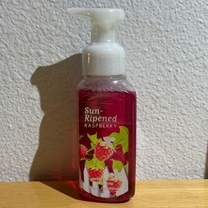Brand new sealed sun-ripened raspberry foam soap